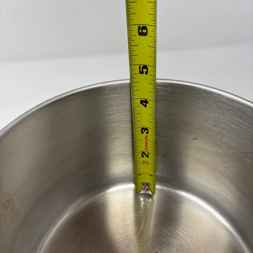 Revere Ware 97f 3QT Stainless Steel Saucepan with Lid Clinton, IL‎ USA